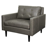 Ritchie Bonded Leather Arm Chair