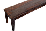 Porter Designs Sonora Solid Sheesham Wood Natural Dining Bench Gray 07-116-13-802M