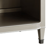 Pulaski Furniture Zoey 2 Drawer Nightstand with Open Shelf and Wireless Charger P344141-PULASKI P344141-PULASKI