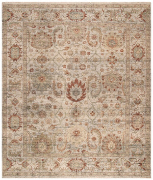 Izmir 109 Traditional Hand Knotted 100% Wool Rug Ivory / Ivory