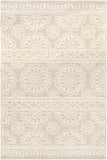 Izmir IZM-2307 Traditional Wool Rug IZM2307-81012 Light Gray, Khaki, Ivory 100% Wool 8'10" x 12'