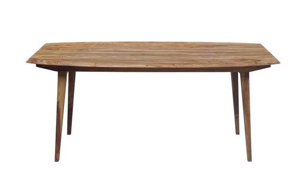 Porter Designs Fusion Solid Sheesham Wood Modern Dining Table Natural 07-117-01-6730