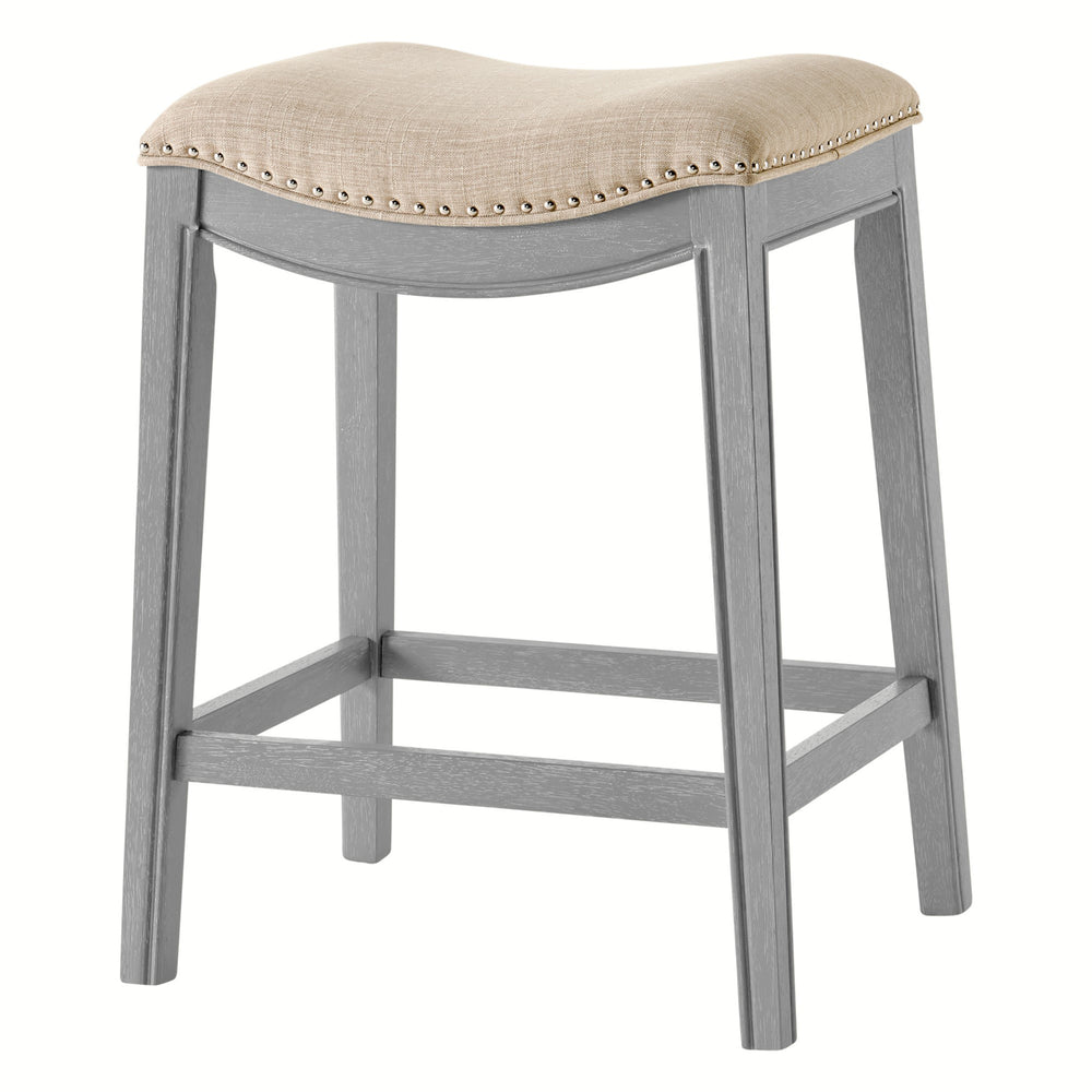 Grover Fabric Counter Stool Lyon Cream