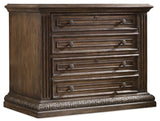 Hooker Furniture Rhapsody Traditional-Formal Lateral File in Hardwood Solids, Pecan, Hickory, Ash, Black Walnut & Maple Veneers 5070-10466
