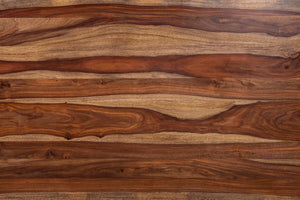 Porter Designs Manzanita Live Edge Solid Acacia Wood Natural Dining Table Brown 07-196-01-DT82HV-KIT