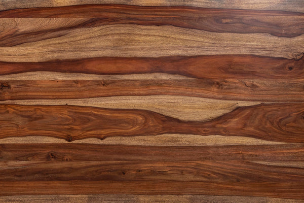 Porter Designs Manzanita Live Edge Solid Acacia Wood Natural Dining Table Brown 07-196-01-DT82HV-KIT