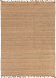 Jute JUTE NATURAL Cottage Jute Rug J-811 Wheat 100% Jute 8' x 10'6"