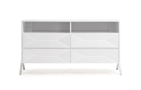 VIG Furniture Modrest Candid Modern White Dresser VGVCJ1109-D
