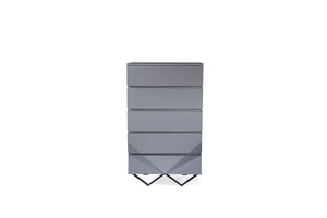 VIG Furniture Modrest Duke Modern Grey Chest VGVCJ811-5H-GRY