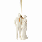 2023 Bride & Groom Ornament - Set of 4