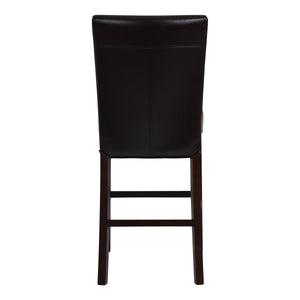 Milton Counter Stool - Elegant Bonded Leather Design with Sturdy Birch Frame and Contemporary Style