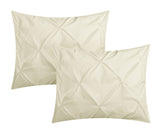 Daya Beige Queen 4pc Duvet Set