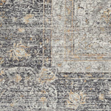 Nourison Starry Nights STN05 Farmhouse & Country Machine Made Loom-woven Indoor Area Rug Charcoal/Cream 9'10" x 12'6" 99446737663