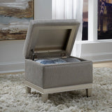 Pulaski Furniture Zoey Vanity Upholstered Storage Bench P344136-PULASKI P344136-PULASKI