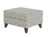 Fusion 243 Transitional Accent Chair Ottoman 243 Purnmia Burlap Ottoman