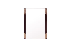 VIG Furniture Modrest Token Modern Black & Gold Mirror VGVCJ815-M