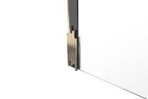 VIG Furniture Modrest Token Modern Black & Gold Mirror VGVCJ815-M