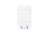 VIG Furniture Modrest Chrysler Modern White Chest VGVCJ8978-5H-WHT