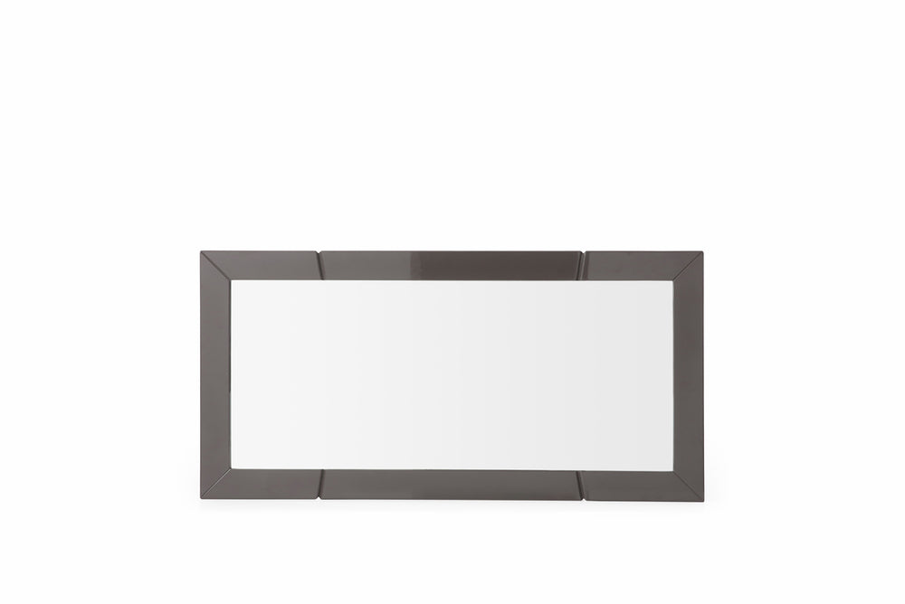 VIG Furniture Modrest Chrysler Modern Grey Mirror VGVCJ8978-M-GRY