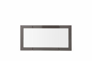 VIG Furniture Modrest Chrysler Modern Grey Mirror VGVCJ8978-M-GRY