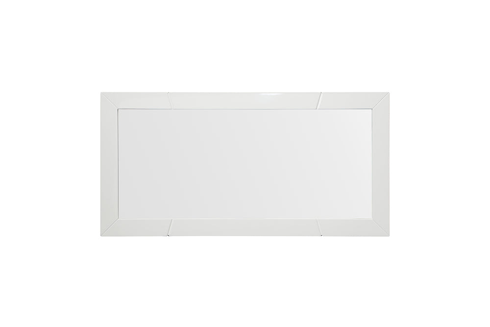 VIG Furniture Modrest Chrysler Modern White Mirror VGVCJ8978-M-WHT