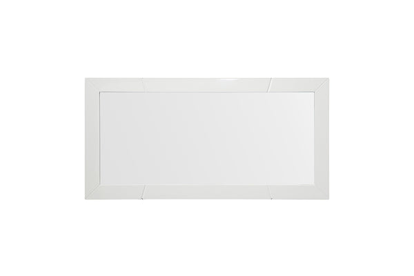 VIG Furniture Modrest Chrysler Modern White Mirror VGVCJ8978-M-WHT