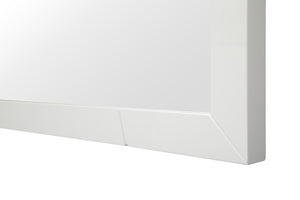 VIG Furniture Modrest Chrysler Modern White Mirror VGVCJ8978-M-WHT