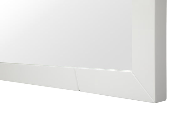 VIG Furniture Modrest Chrysler Modern White Mirror VGVCJ8978-M-WHT