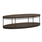 Pulaski Furniture Dark Wood Industrial Cocktail Table P301589-PULASKI P301589-PULASKI