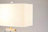 Bethel Gold Table Lamp in Metal & Crystal