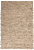 Nourison Calvin Klein Riverstone CK940 Contemporary Handmade Woven Indoor Area Rug Mocha 5'3" x 7'5" 99446755575