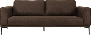 VIG Furniture Divani Casa Jada - Modern Brown Fabric Loveseat VGKNK8578-BRN-L