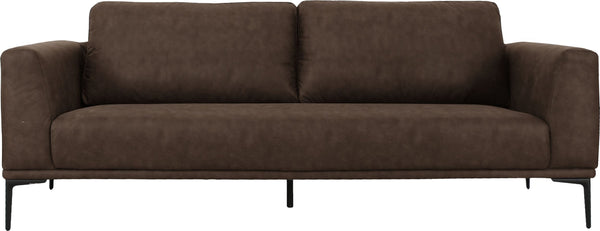 VIG Furniture Divani Casa Jada - Modern Brown Fabric Loveseat VGKNK8578-BRN-L
