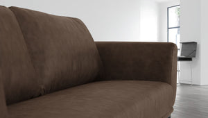 VIG Furniture Divani Casa Jada - Modern Brown Fabric Sofa VGKNK8578-BRN-S