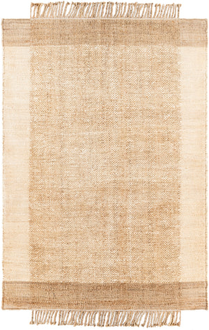 Jasmine JAM-2303 Cottage Jute Rug JAM2303-81012 Camel, Beige 100% Jute 8'10" x 12'