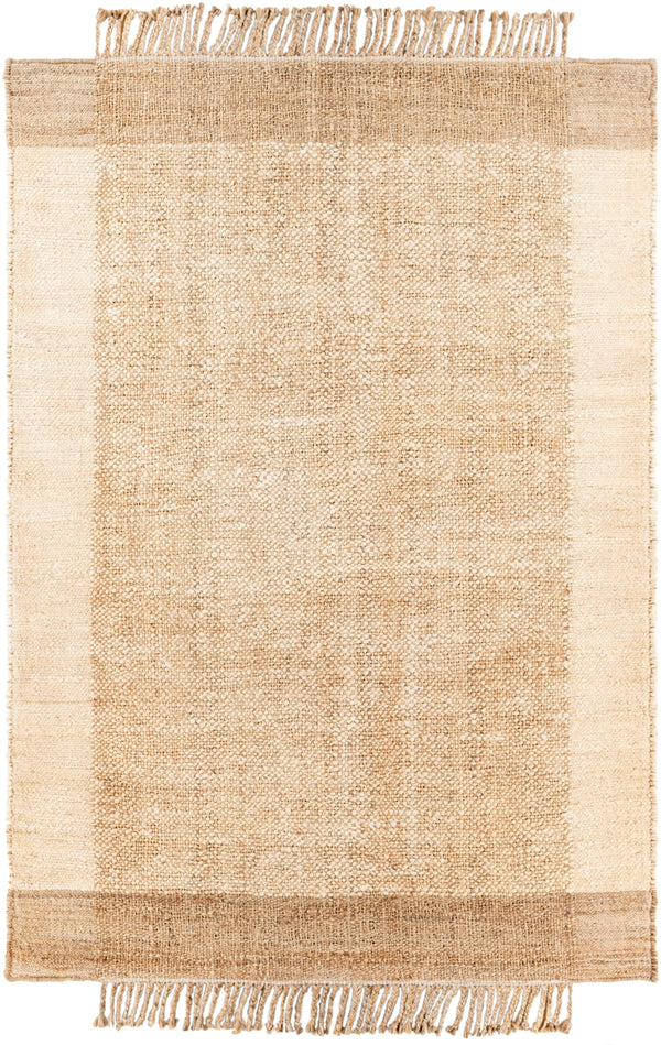 Jasmine JAM-2303 Cottage Jute Rug JAM2303-81012 Camel, Beige 100% Jute 8'10" x 12'