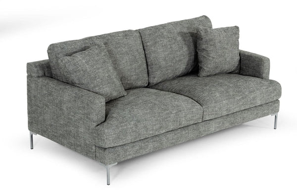 VIG Furniture Divani Casa Janina - Modern Dark Grey Fabric Sofa VGKKKF1032-DRKGRY-3