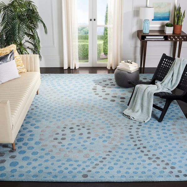 Jar453 Luxurious Hand Tufted Wool Pile Rug for Cozy Living Spaces - Timeless Style & Comfort