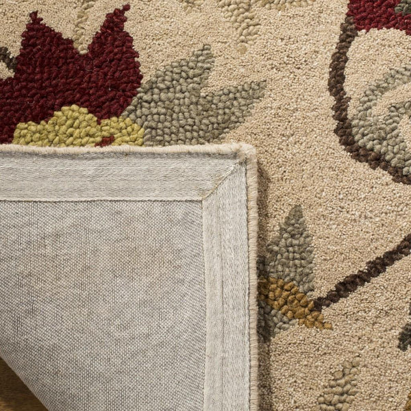 Jar457 Luxurious Wool Pile Hand Tufted Rug for Elegant Home Décor - Soft, Durable, and Timeless