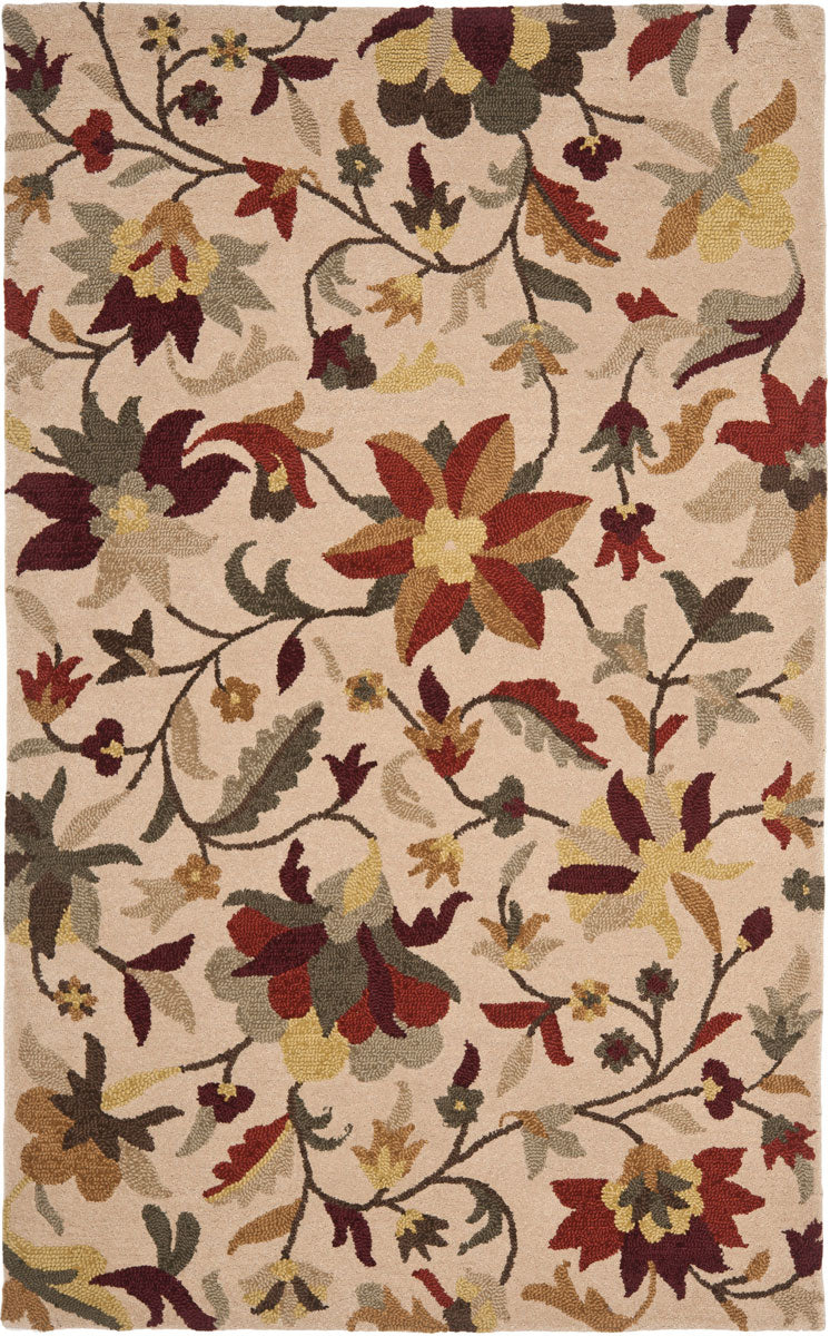 Jar457 Luxurious Wool Pile Hand Tufted Rug for Elegant Home Décor - Soft, Durable, and Timeless