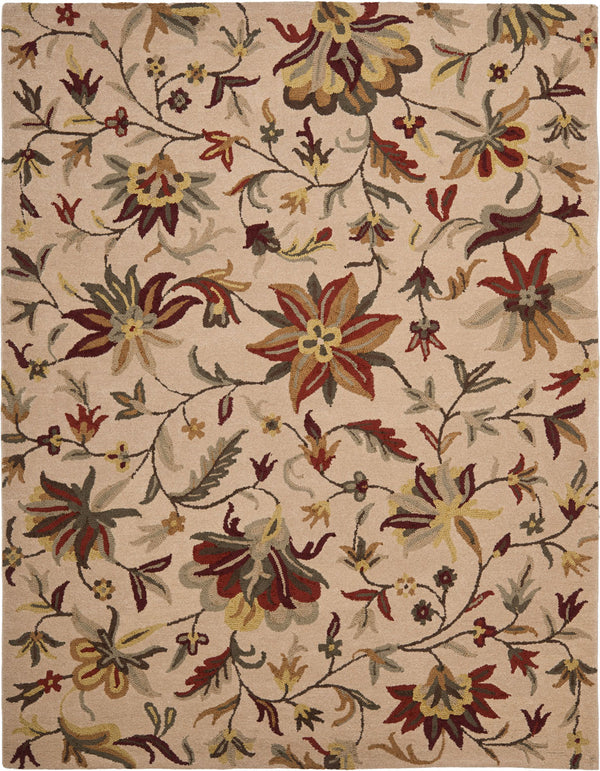 Jar457 Luxurious Wool Pile Hand Tufted Rug for Elegant Home Décor - Soft, Durable, and Timeless