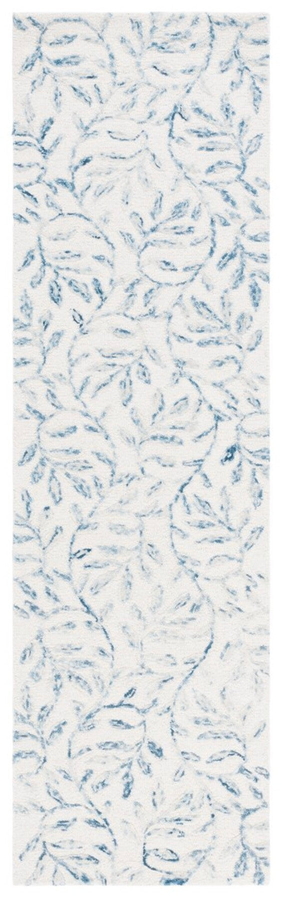 Safavieh Jardin 734 Hand Tufted Country and Floral Rug Ivory / Blue 8' x 10'
