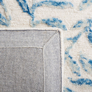 Safavieh Jardin 734 Hand Tufted Country and Floral Rug Ivory / Blue 8' x 10'