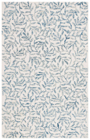 Safavieh Jardin 734 Hand Tufted Country and Floral Rug Ivory / Blue 8' x 10'