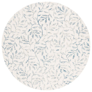 Safavieh Jardin 734 Hand Tufted Country and Floral Rug Ivory / Blue 8' x 10'