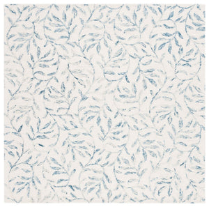 Safavieh Jardin 734 Hand Tufted Country and Floral Rug Ivory / Blue 8' x 10'