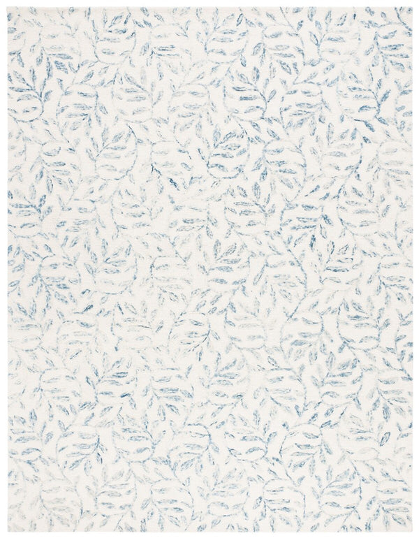 Safavieh Jardin 734 Hand Tufted Country and Floral Rug Ivory / Blue 8' x 10'
