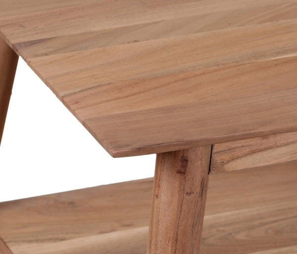 Porter Designs Portola Solid Acacia Wood Transitional Coffee Table Natural 05-108-02-5012