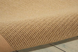 Nourison Sisal Soft SSF04 Machine Made Tufted Indoor Area Rug Sand 8' x 10' 99446142641