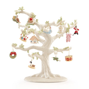 Twelve Days Of Christmas 12-Piece Ornament & Tree Set